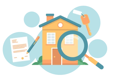 Inspection maison, remise clefs et signature pour renon
