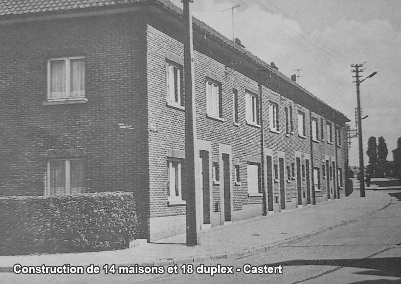 Photo construction 14 maisons et 18 duplex - Castert