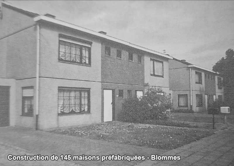 Photo Construction de 145 maisons préfabriquées - Quartier des Blommes