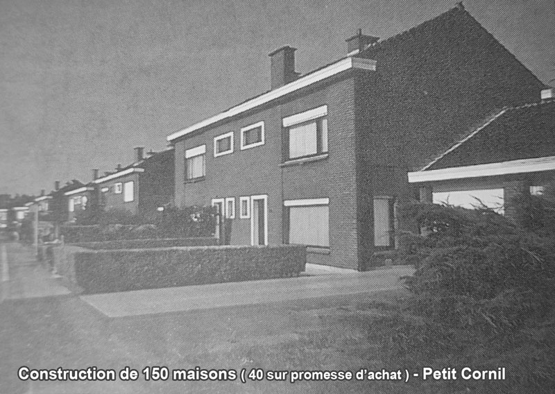 Photo construction de 150 maisons (40 sur promesse d'achat) - Quartier Petit Cornil