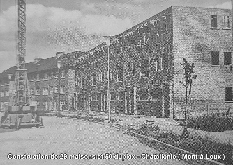 Photo construction 29 maisons et 50 duplex - Chatellenie