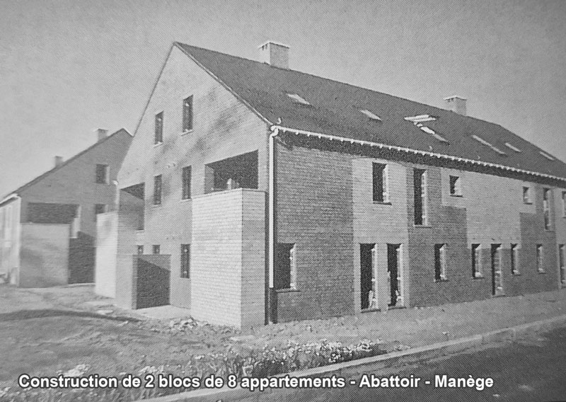 Photos Construction de 2 blocs de 8 appartements - Quartier Abattoir - Manège