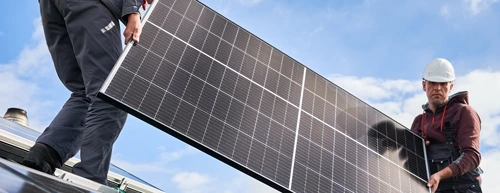 photo illustrative pour la pose des panneaux photovoltaïques